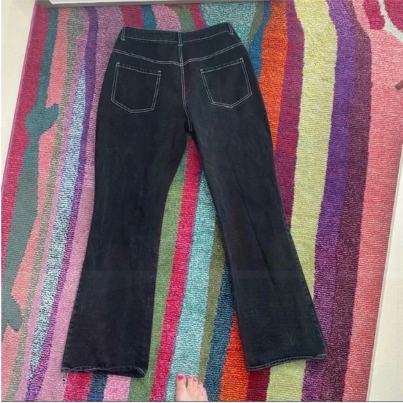 Charcoal Clothing Lucid Dreams Black Jeans Size 6 - Picture 5 of 6